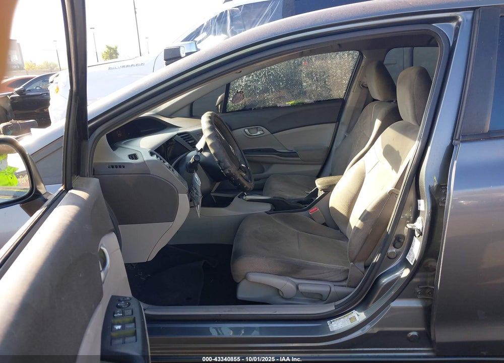 2012 HONDA CIVIC LX VIN: 19XFB2F5XCE302989
