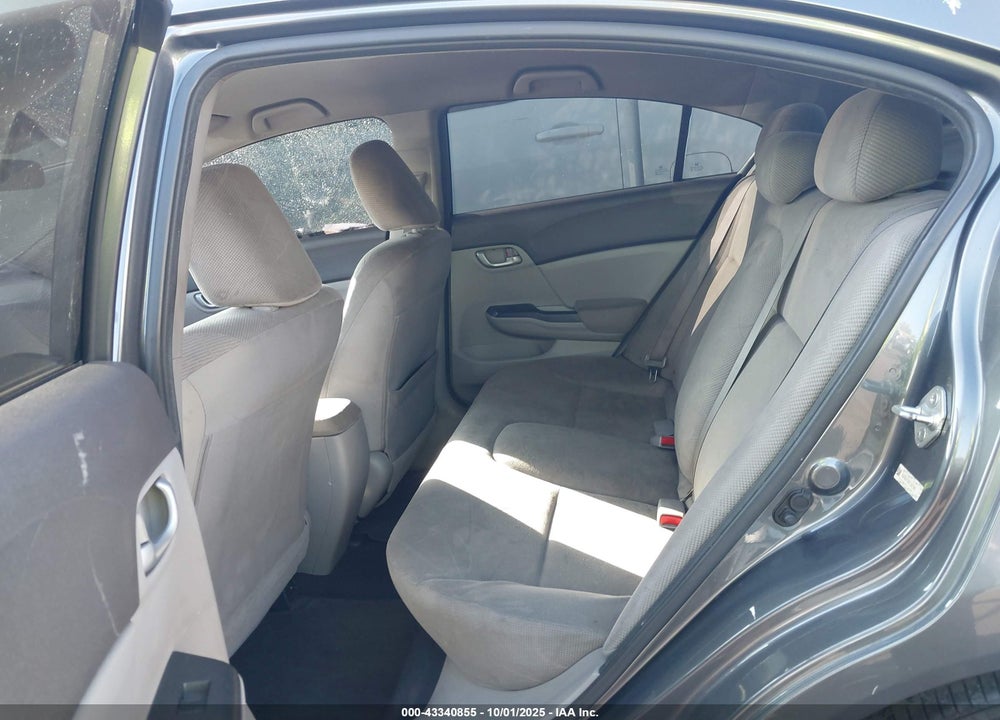 2012 HONDA CIVIC LX VIN: 19XFB2F5XCE302989