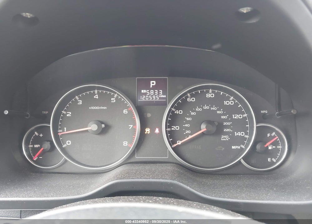 2013 SUBARU LEGACY 2.5I PREMIUM VIN: 4S3BMBC67D3042937