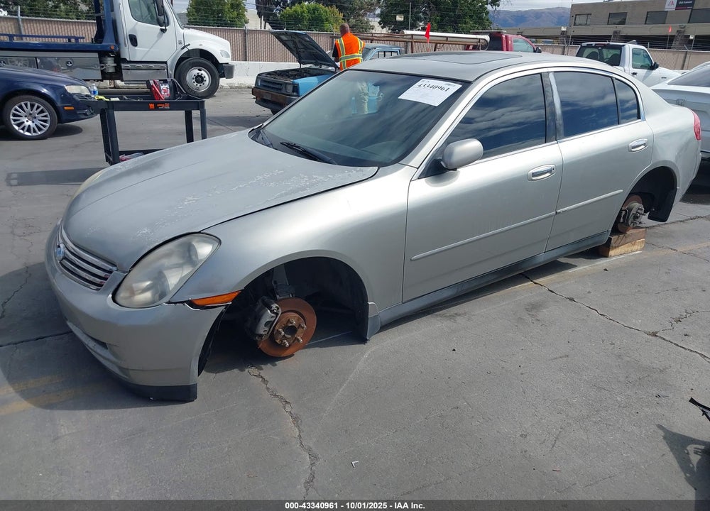 2004 INFINITI G35 VIN: JNKCV51E54M602167