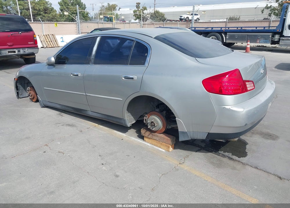 2004 INFINITI G35 VIN: JNKCV51E54M602167