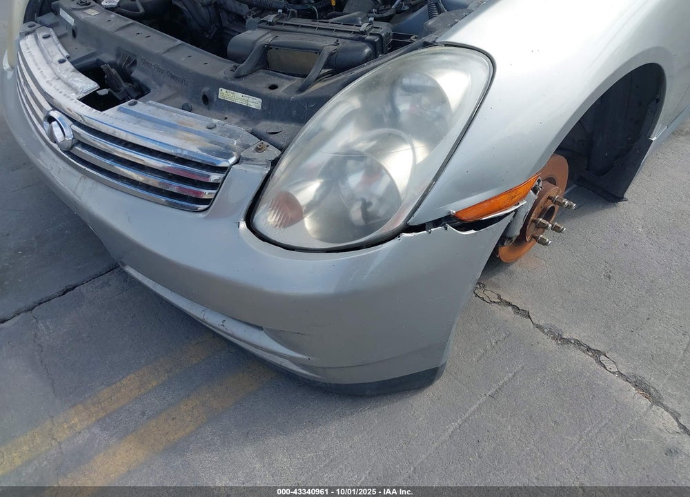 2004 INFINITI G35 VIN: JNKCV51E54M602167