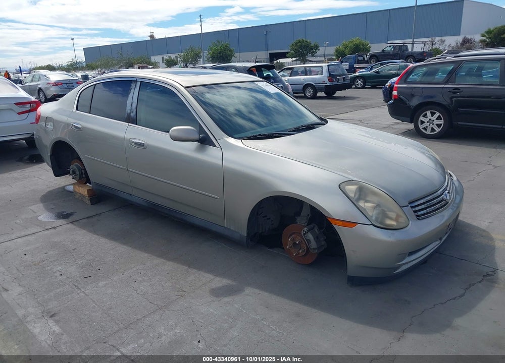 2004 INFINITI G35 VIN: JNKCV51E54M602167