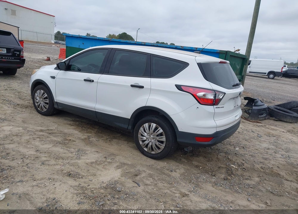 2017 FORD ESCAPE S VIN: 1FMCU0F75HUE07639