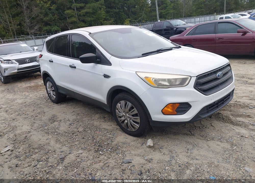 2017 FORD ESCAPE S VIN: 1FMCU0F75HUE07639