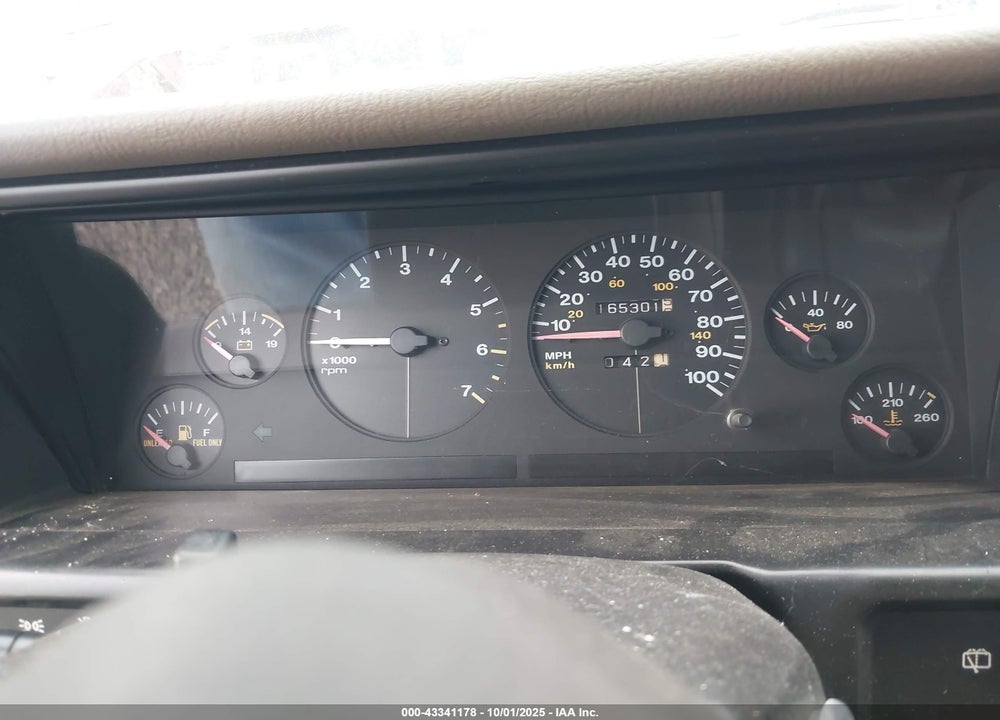 1993 JEEP GRAND CHEROKEE LIMITED VIN: 1J4GZ78Y8PC712489