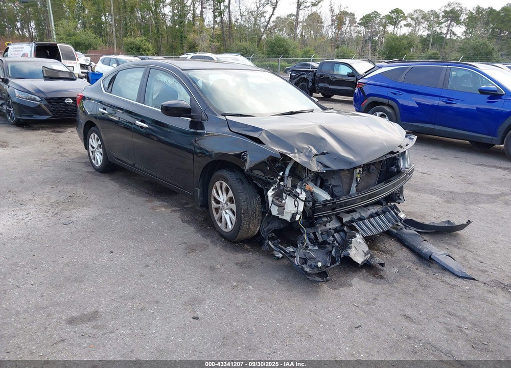 2019 NISSAN SENTRA SV VIN: 3N1AB7AP9KL606604