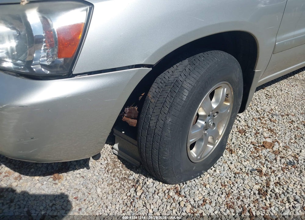 2005 TOYOTA HIGHLANDER V6 VIN: JTEEP21A250094020