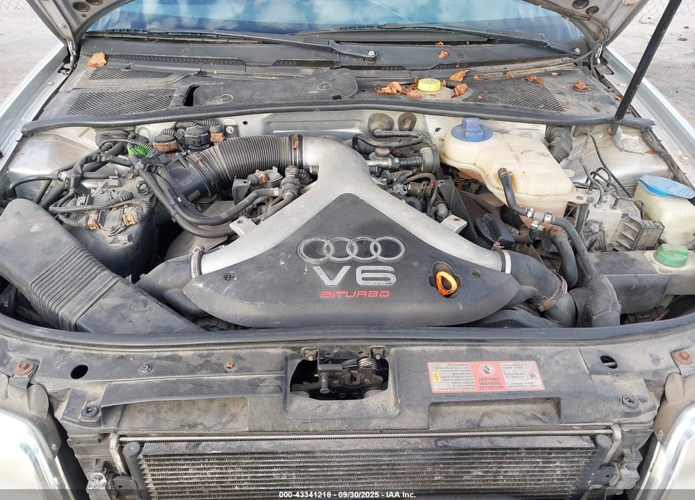 2001 AUDI S4 2.7T VIN: WAURD68D71A002620