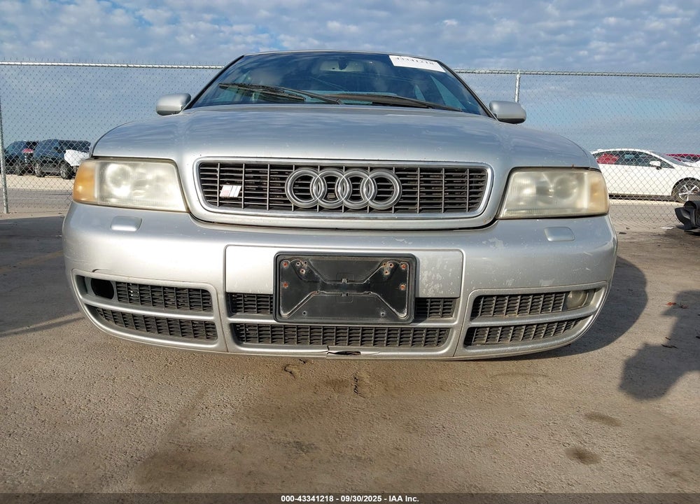 2001 AUDI S4 2.7T VIN: WAURD68D71A002620