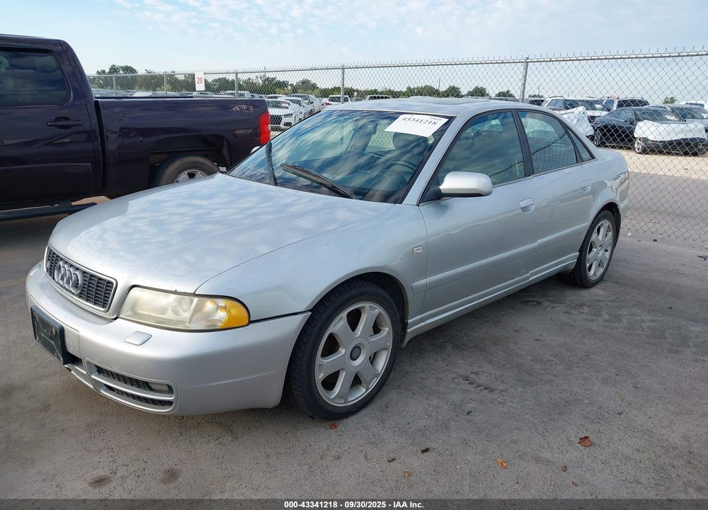 2001 AUDI S4 2.7T VIN: WAURD68D71A002620