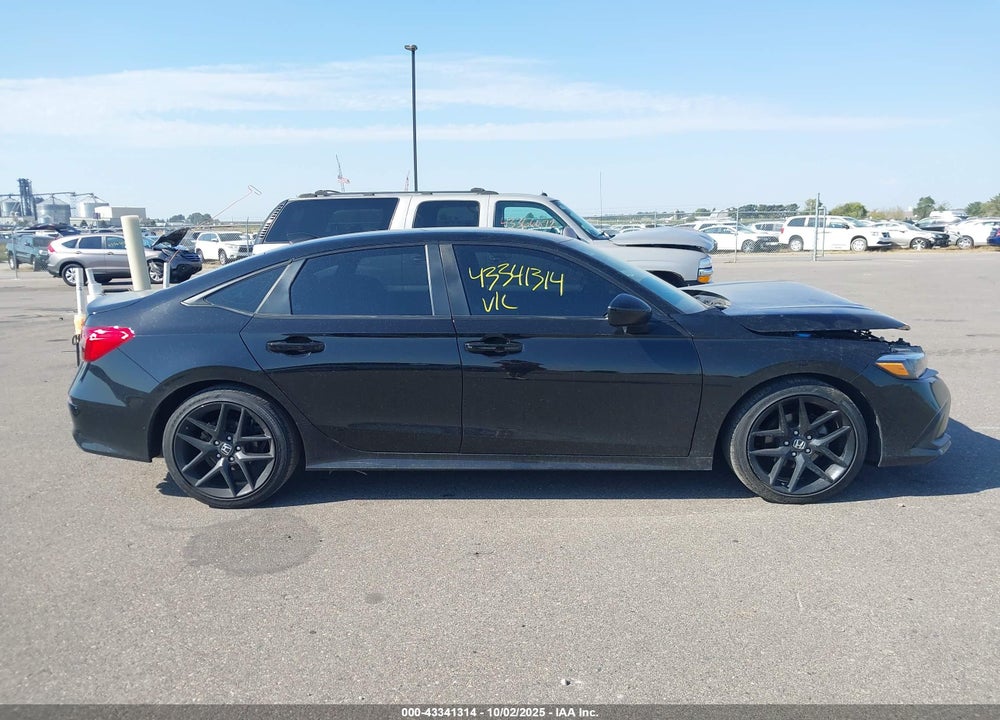 2022 HONDA CIVIC VIN: 2HGFE2F51NH560348