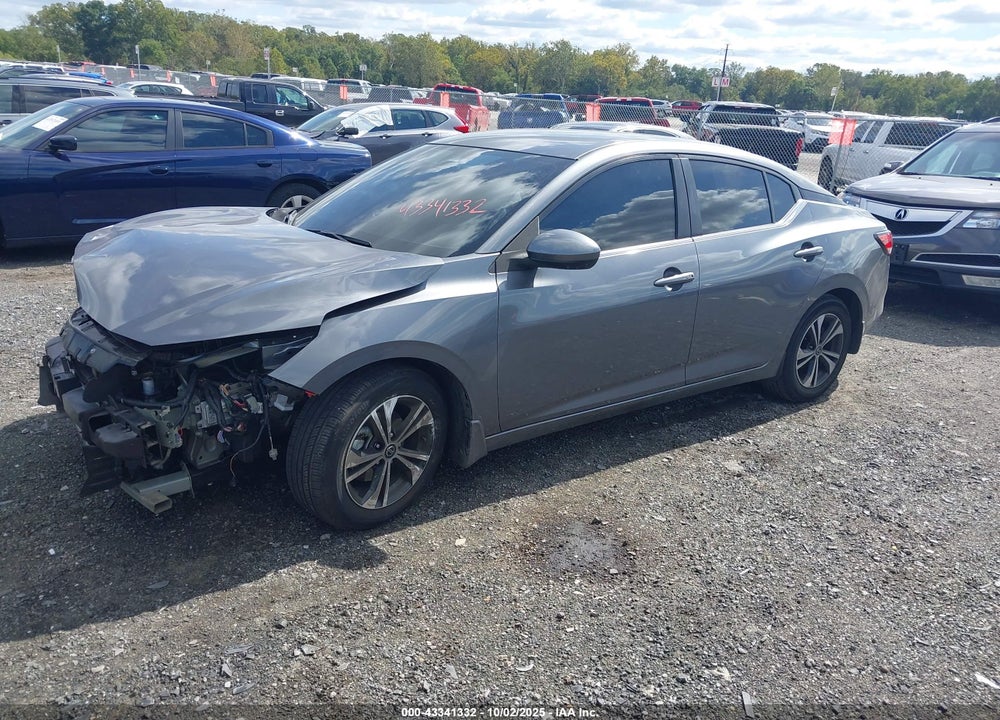 2021 NISSAN SENTRA VIN: 3N1AB8CV9MY226217