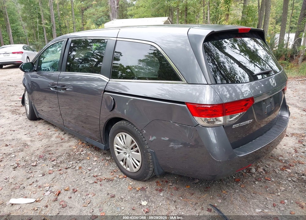 2016 HONDA ODYSSEY LX VIN: 5FNRL5H26GB123976