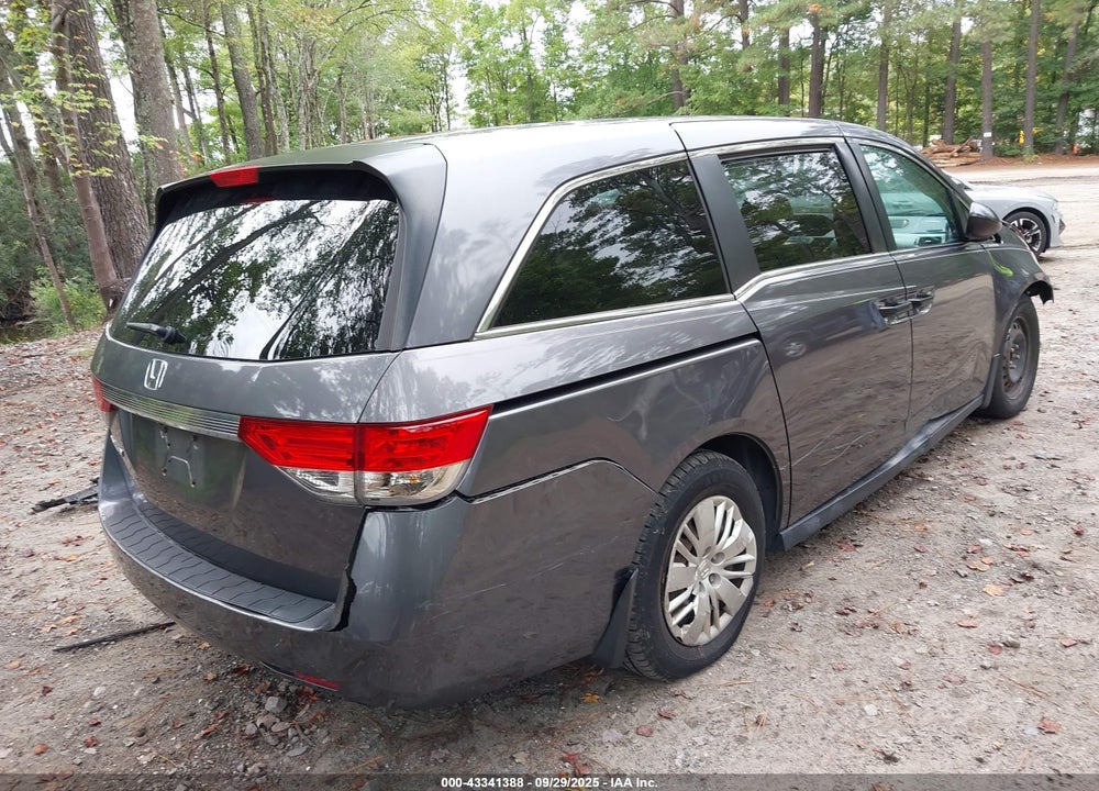2016 HONDA ODYSSEY LX VIN: 5FNRL5H26GB123976
