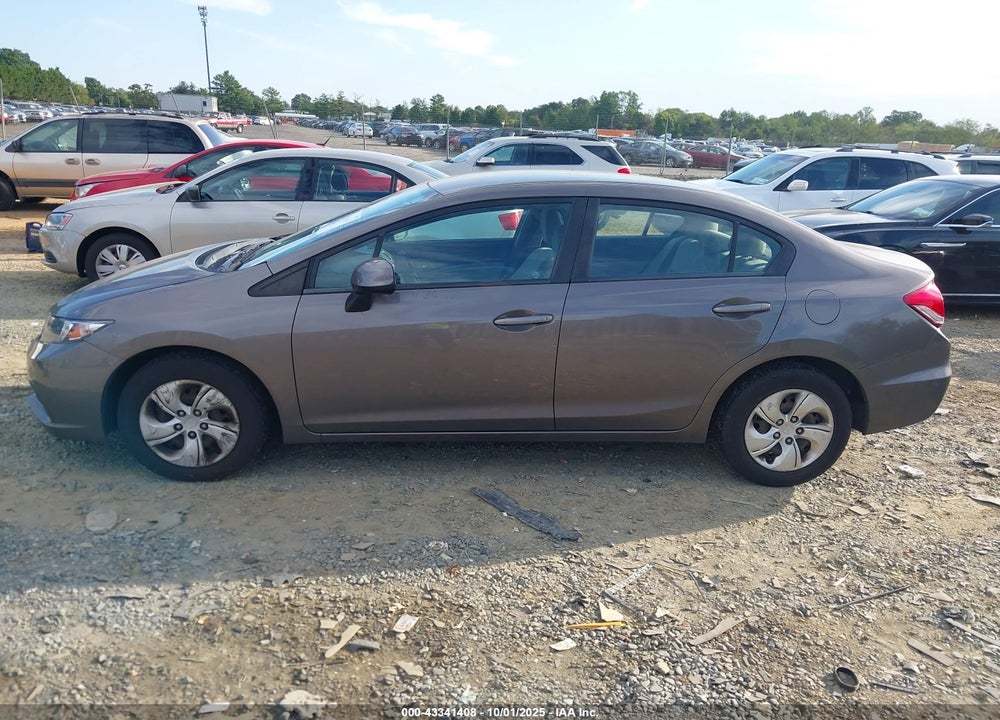 2013 HONDA CIVIC LX VIN: 2HGFB2F59DH590401