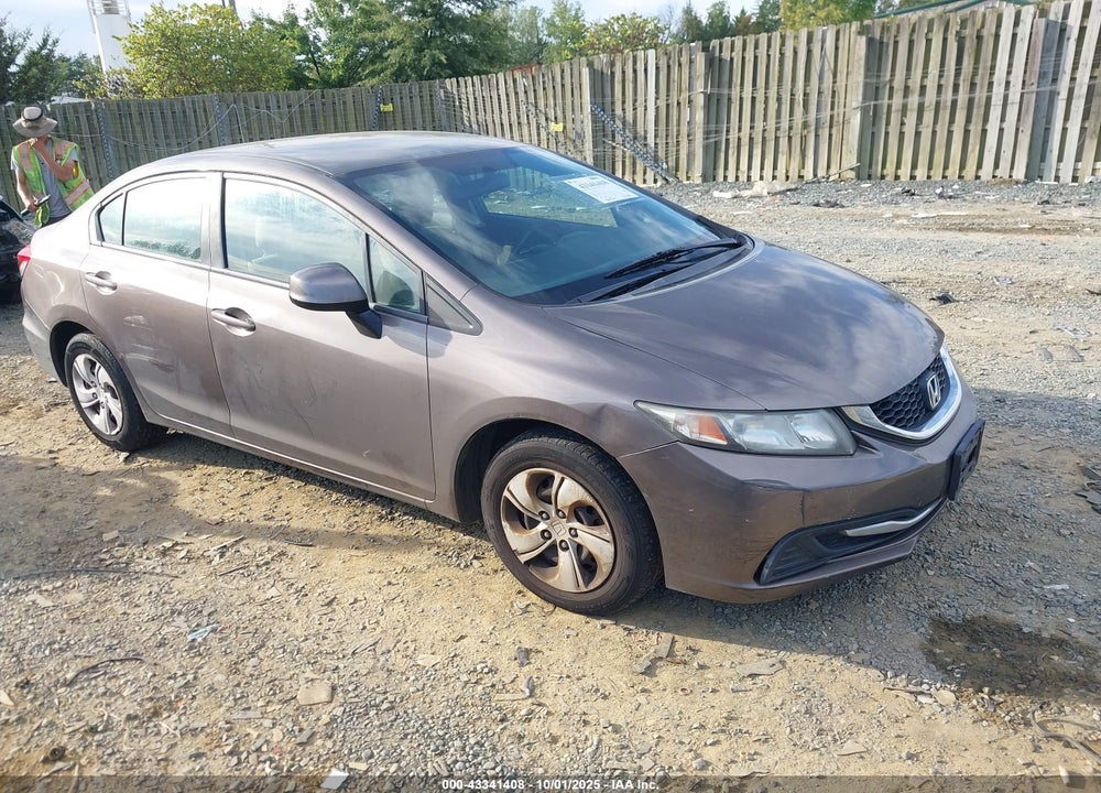 2013 HONDA CIVIC LX VIN: 2HGFB2F59DH590401