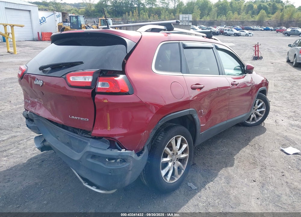 2016 JEEP CHEROKEE VIN: 1C4PJMDS8GW341118
