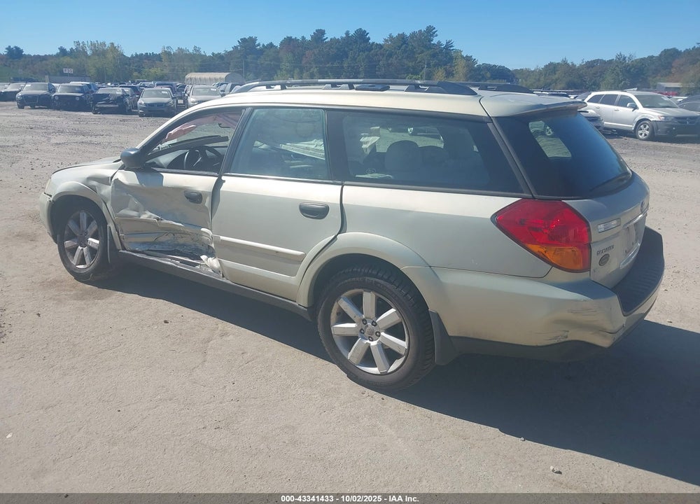 2007 SUBARU OUTBACK 2.5I VIN: 4S4BP61C977301427