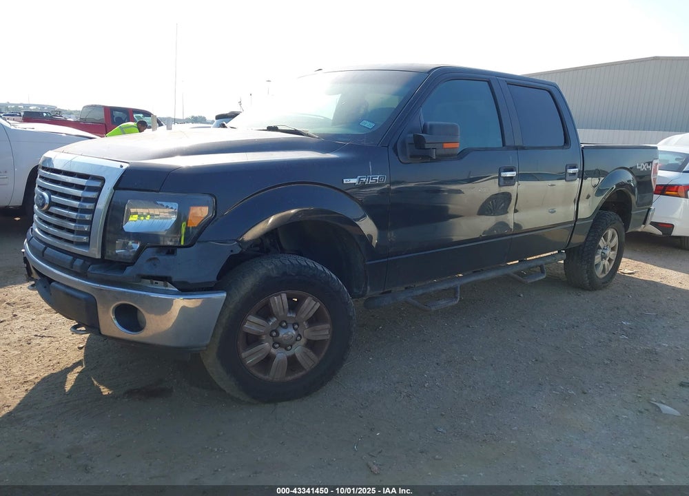 2012 FORD F-150 XLT VIN: 1FTFW1EF7CFA86243