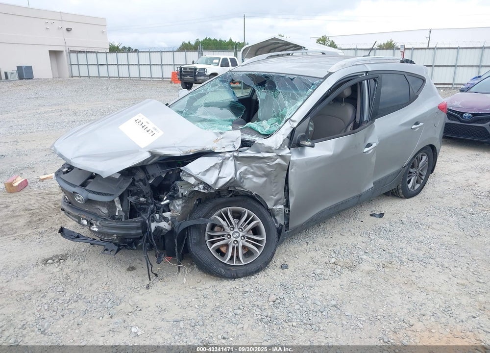 2014 HYUNDAI TUCSON VIN: KM8JU3AG8EU918483