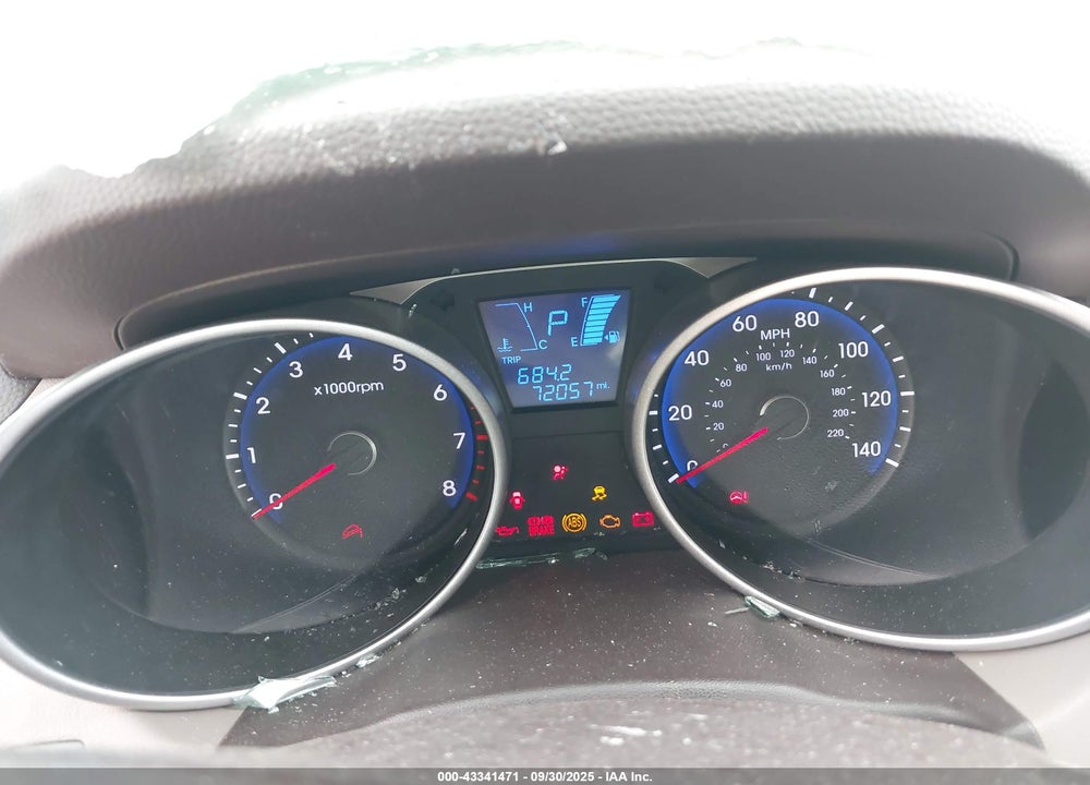 2014 HYUNDAI TUCSON VIN: KM8JU3AG8EU918483