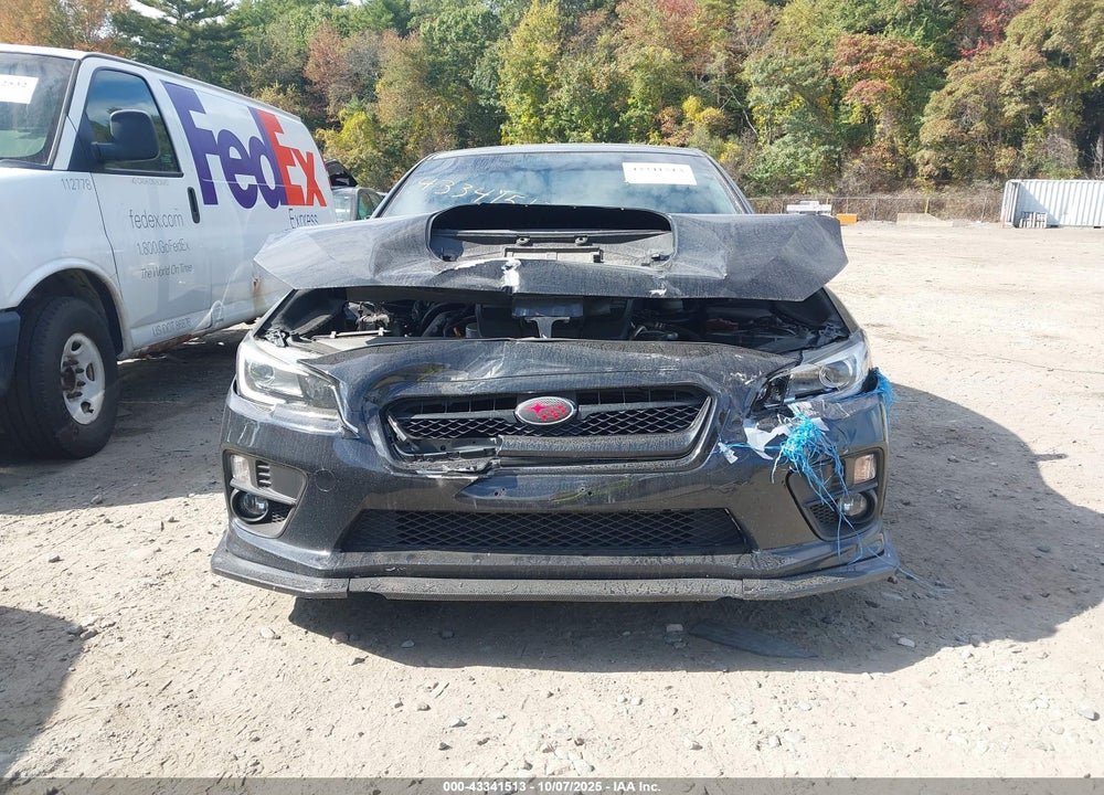 2015 SUBARU WRX VIN: JF1VA1G68F9833512