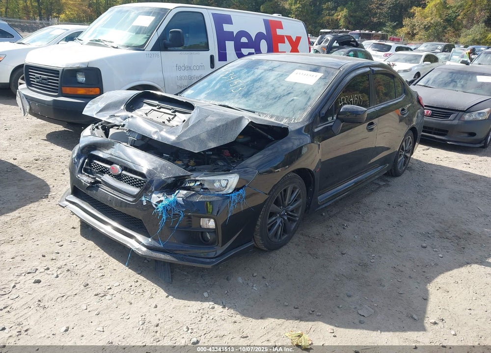 2015 SUBARU WRX VIN: JF1VA1G68F9833512