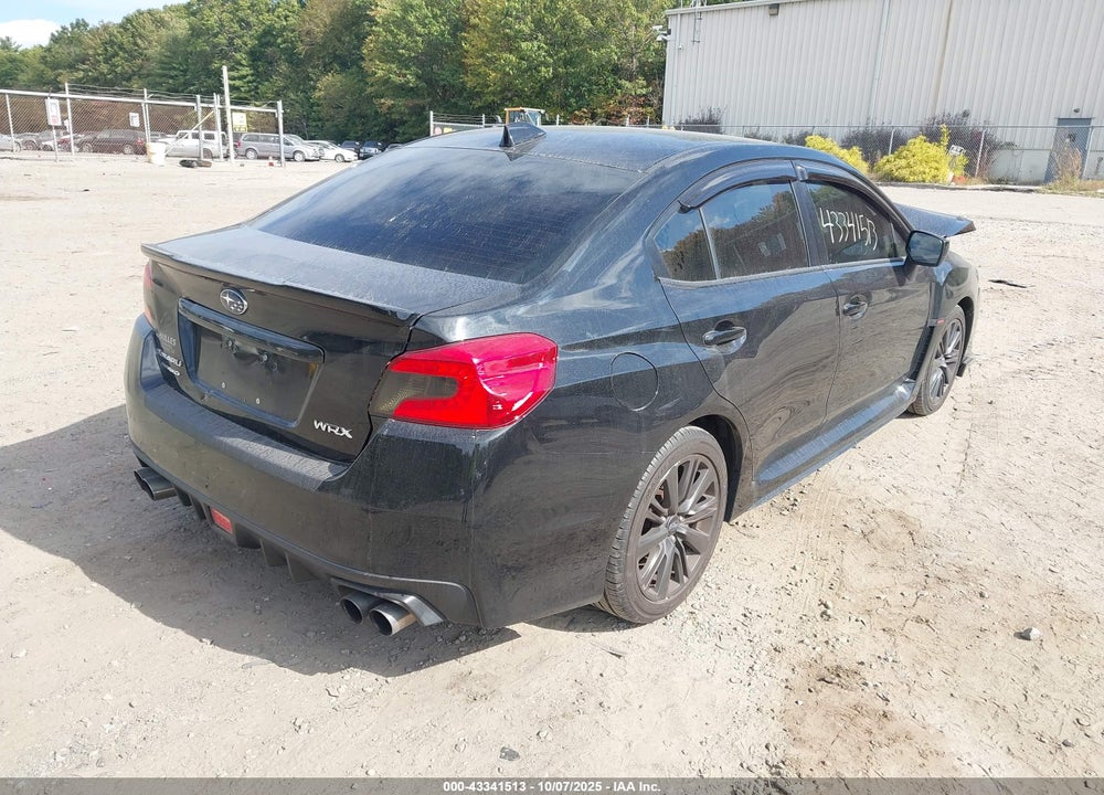 2015 SUBARU WRX VIN: JF1VA1G68F9833512