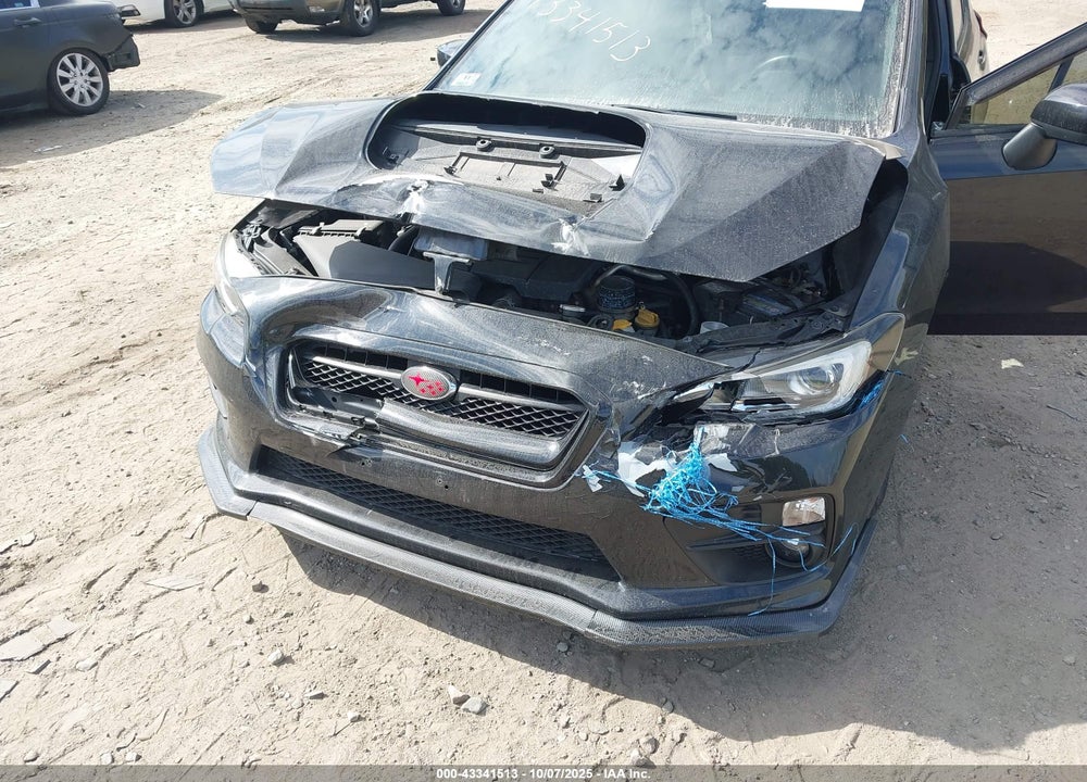 2015 SUBARU WRX VIN: JF1VA1G68F9833512