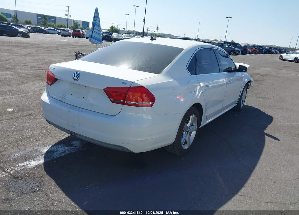 2013 VOLKSWAGEN PASSAT 2.5L SE VIN: 1VWBP7A32DC046842