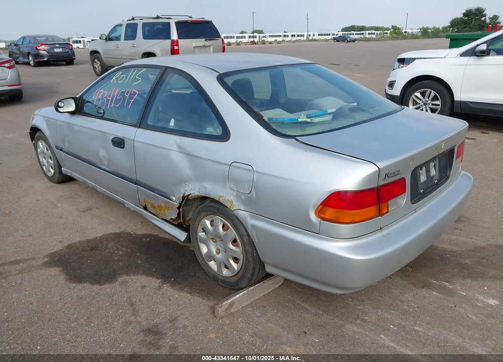 1998 HONDA CIVIC DX VIN: 1HGEJ6125WL068180