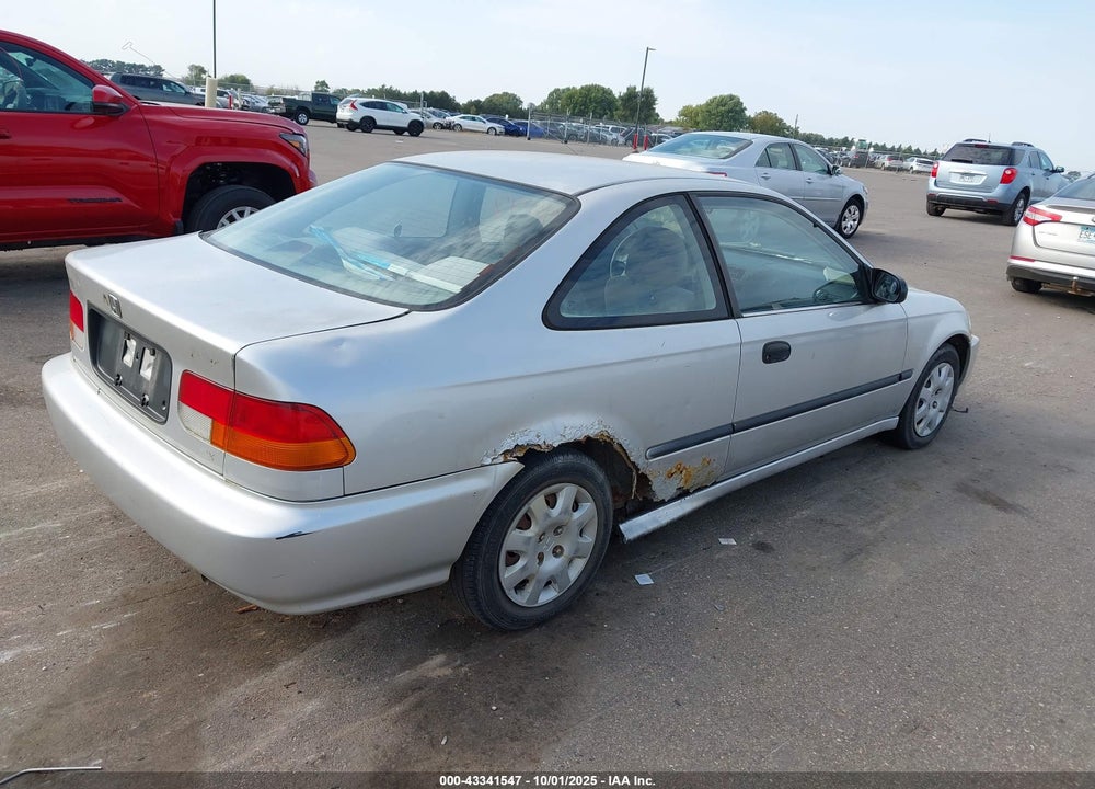 1998 HONDA CIVIC DX VIN: 1HGEJ6125WL068180
