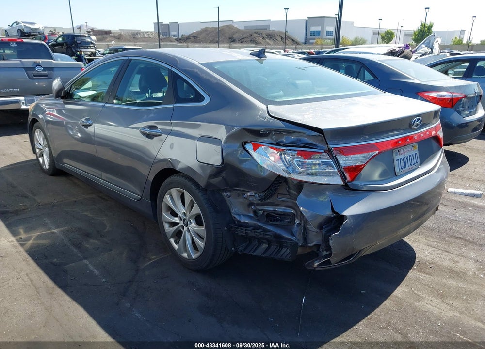 2013 HYUNDAI AZERA VIN: KMHFG4JG5DA258308