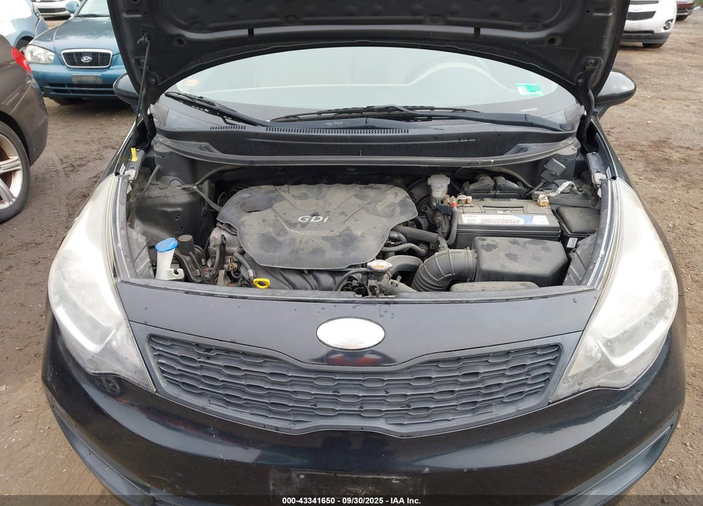 2014 KIA RIO VIN: KNADM4A33E6356580