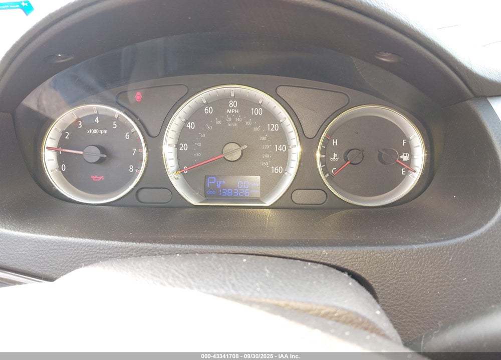 2009 HYUNDAI SONATA VIN: 5NPET46C09H520544