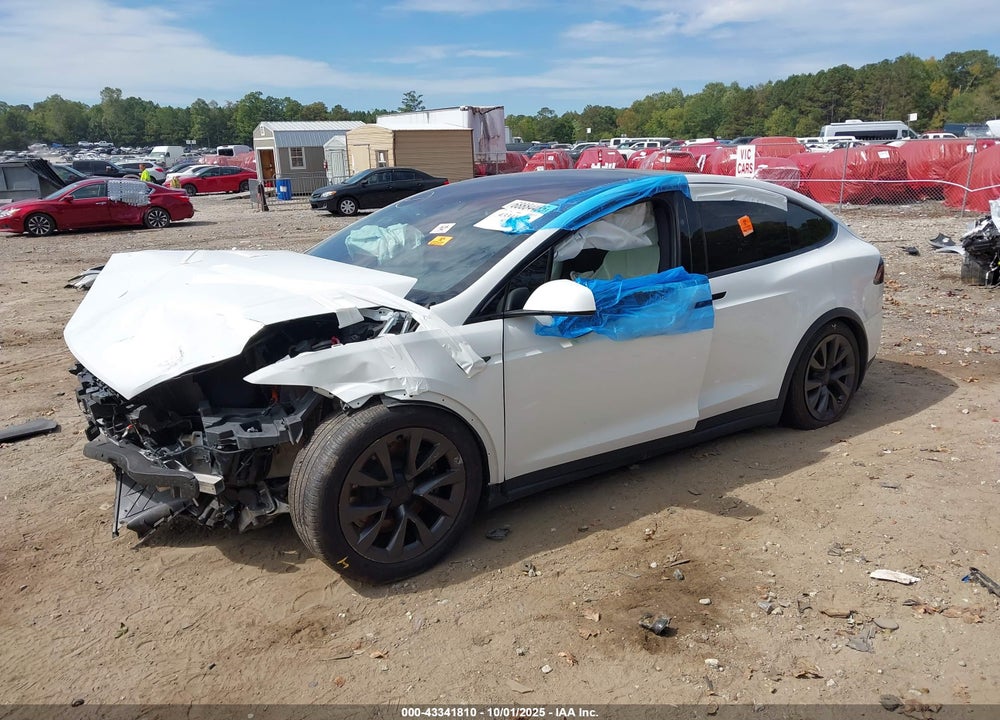 2023 TESLA MODEL X DUAL MOTOR ALL-WHEEL DRIVE/STANDARD RANGE VIN: 7SAXCDE50PF372177
