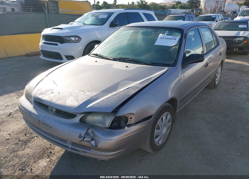 1999 TOYOTA COROLLA CE VIN: 2T1BR12E7XC110878