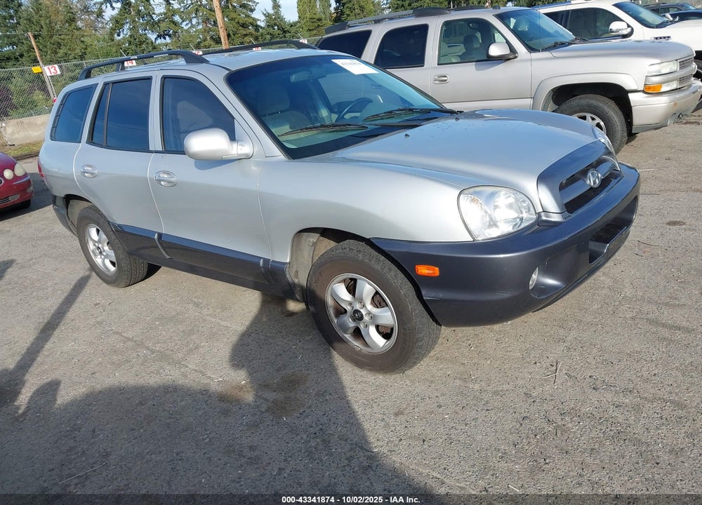 2005 HYUNDAI SANTA FE GLS VIN: KM8SC73D55U011949
