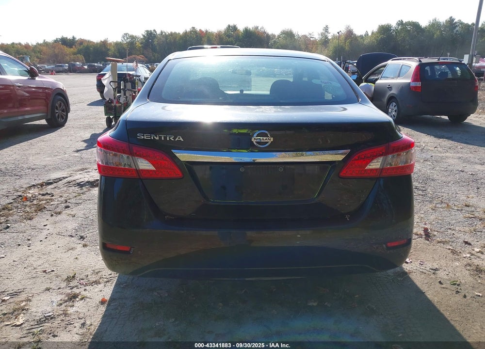 2015 NISSAN SENTRA S VIN: 3N1AB7AP7FY316354