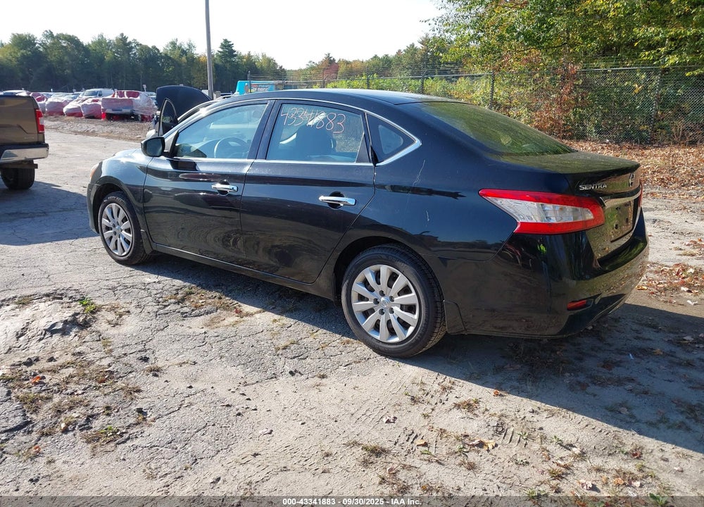 2015 NISSAN SENTRA S VIN: 3N1AB7AP7FY316354