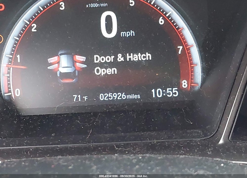 2021 HONDA CIVIC SPORT TOURING VIN: SHHFK7H92MU222772