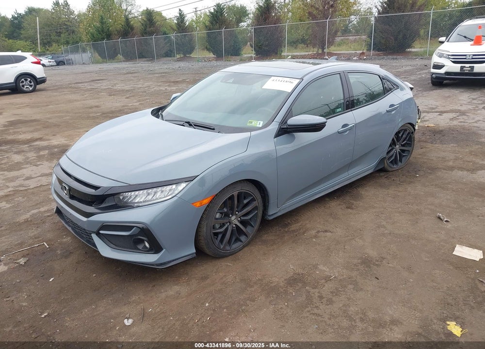 2021 HONDA CIVIC SPORT TOURING VIN: SHHFK7H92MU222772