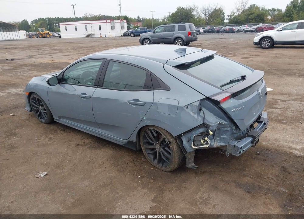 2021 HONDA CIVIC SPORT TOURING VIN: SHHFK7H92MU222772