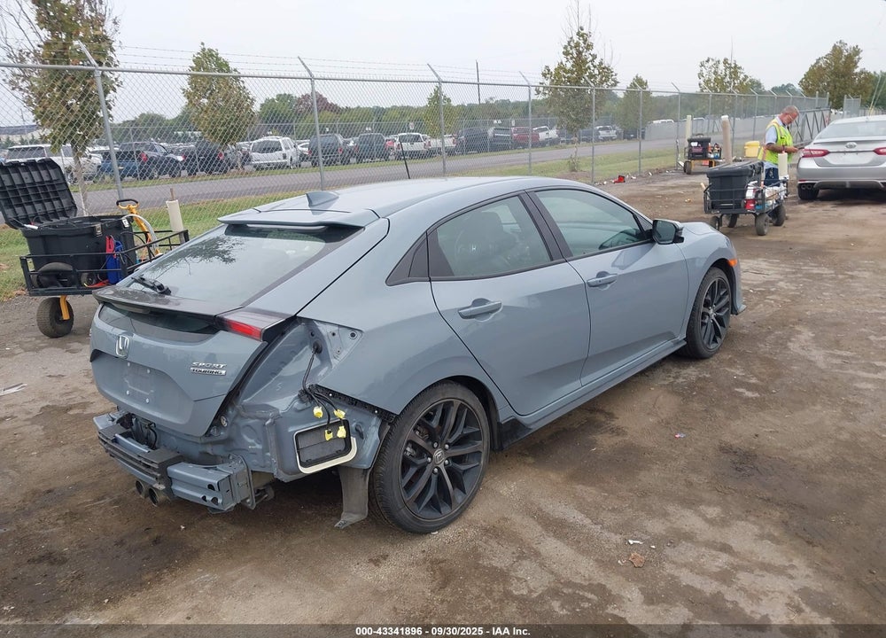 2021 HONDA CIVIC SPORT TOURING VIN: SHHFK7H92MU222772