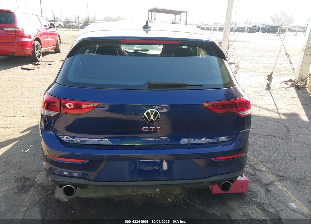 2022 VOLKSWAGEN GOLF GTI 2.0T SE VIN: WVW987CD4NW215652