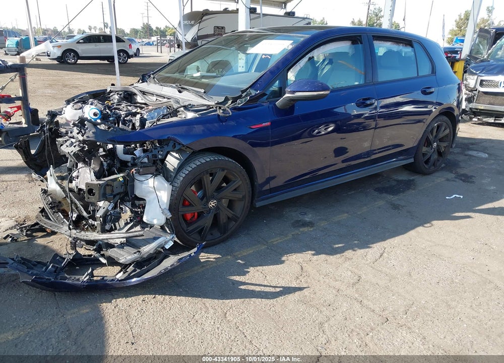 2022 VOLKSWAGEN GOLF GTI 2.0T SE VIN: WVW987CD4NW215652