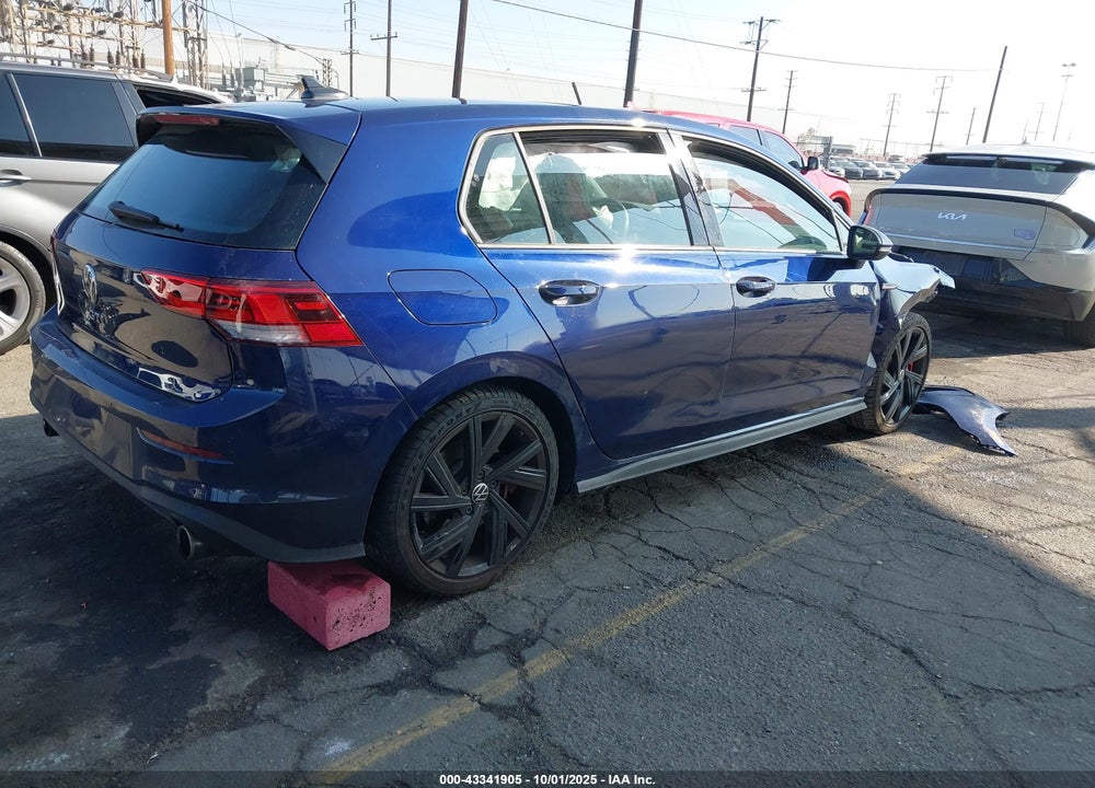 2022 VOLKSWAGEN GOLF GTI 2.0T SE VIN: WVW987CD4NW215652