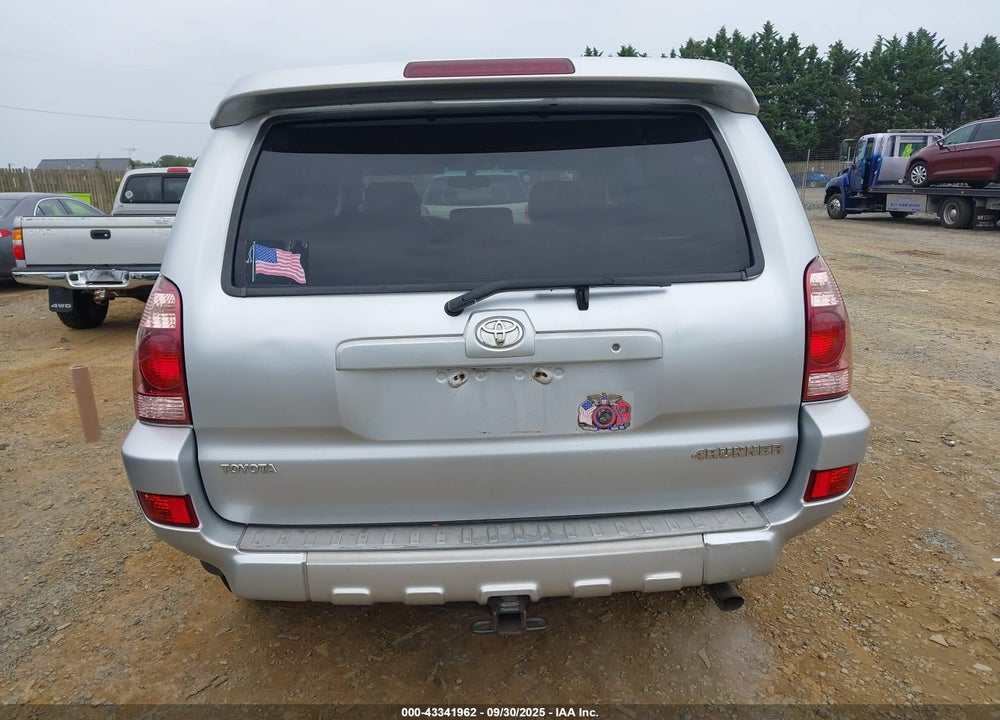 2004 TOYOTA 4RUNNER SR5 V6 VIN: JTEBU14R540040829