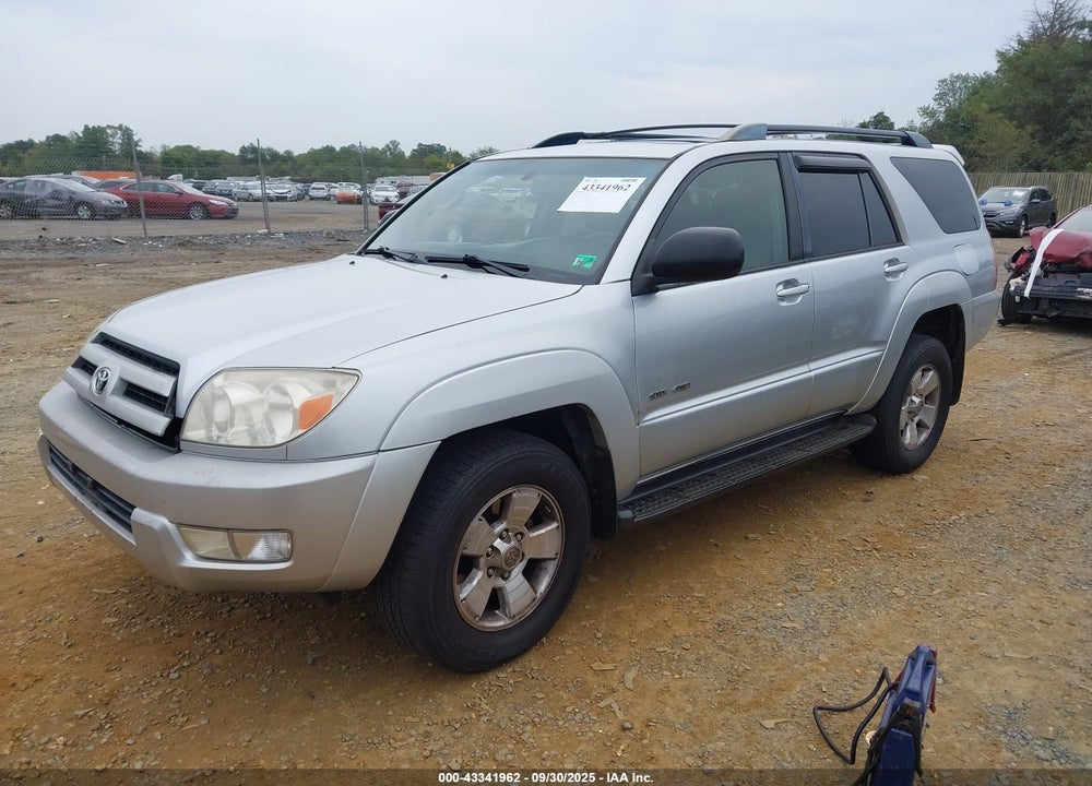 2004 TOYOTA 4RUNNER SR5 V6 VIN: JTEBU14R540040829